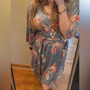 Floral Robe